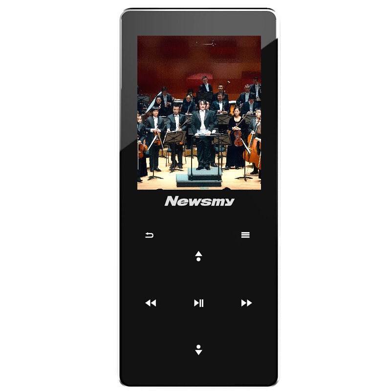 纽曼(Newsmy) mp3播放器 A66 8G 灰色 送纽曼耳机P06 随身听
